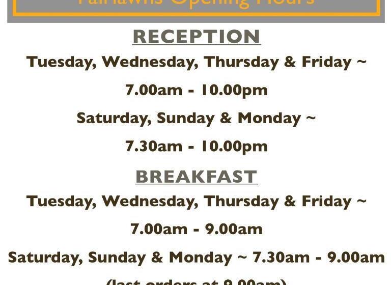 스탠다드 룸, Fairlawns Guest House