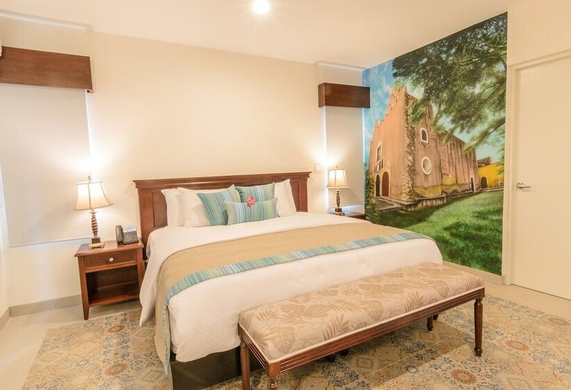 디럭스 스위트 킹 침대, Boutique Real San Juan Center