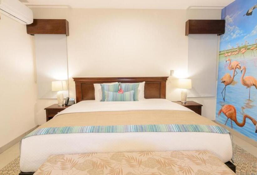 디럭스 스위트 킹 침대, Boutique Real San Juan Center