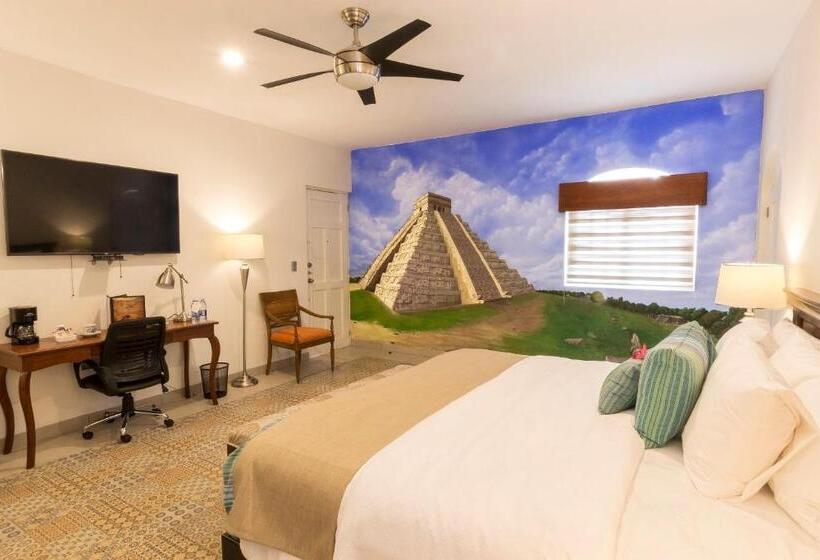 디럭스 스위트 킹 침대, Boutique Real San Juan Center