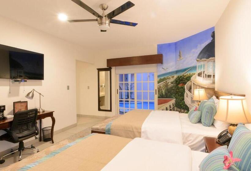 디럭스 룸, Boutique Real San Juan Center