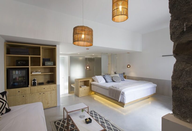 ハイドロマッサージバス付きスイート, Dreambox Mykonos Suites