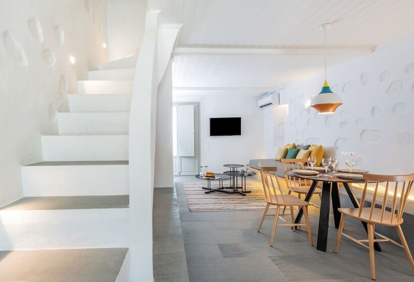 ツーベッドルーム　ヴィラ, Dreambox Mykonos Suites