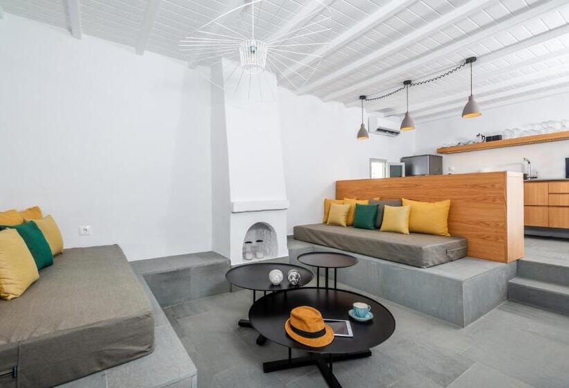 プール付き１ベッドルームヴィラ, Dreambox Mykonos Suites