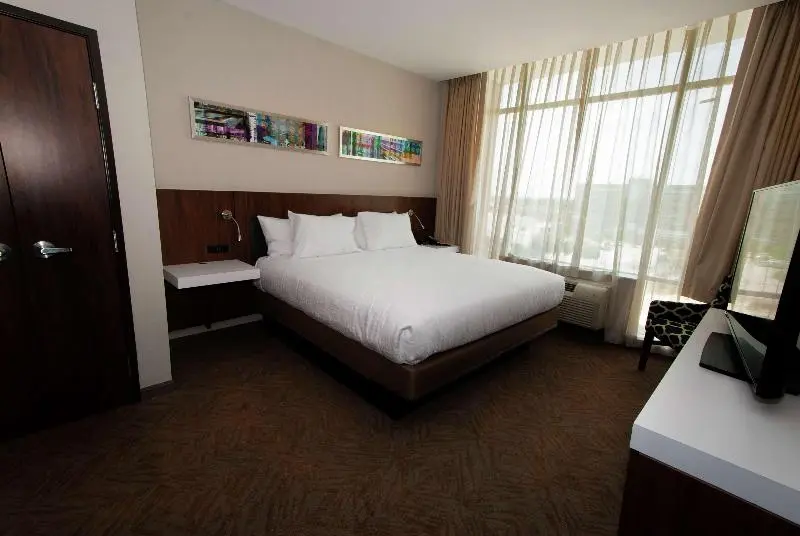 キングサイズベッドのスイートルーム, Hilton Garden Inn Dallas  At Hurst Conference Center