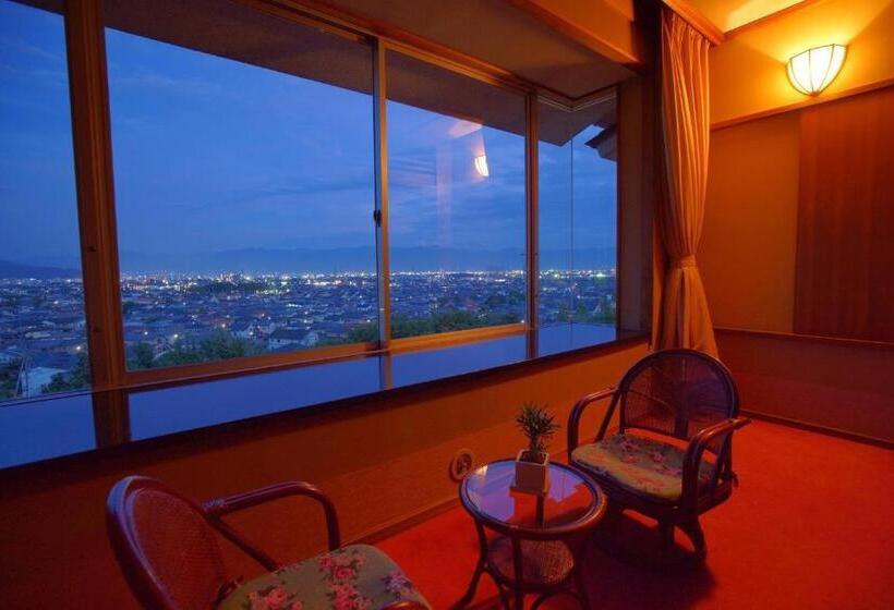 اتاق استاندارد با چشمانداز, Kaminoyu Onsen