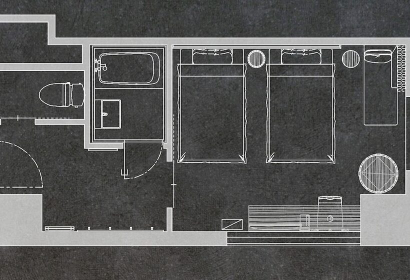 غرفة ديلوكس, Torifito Otaru Canal