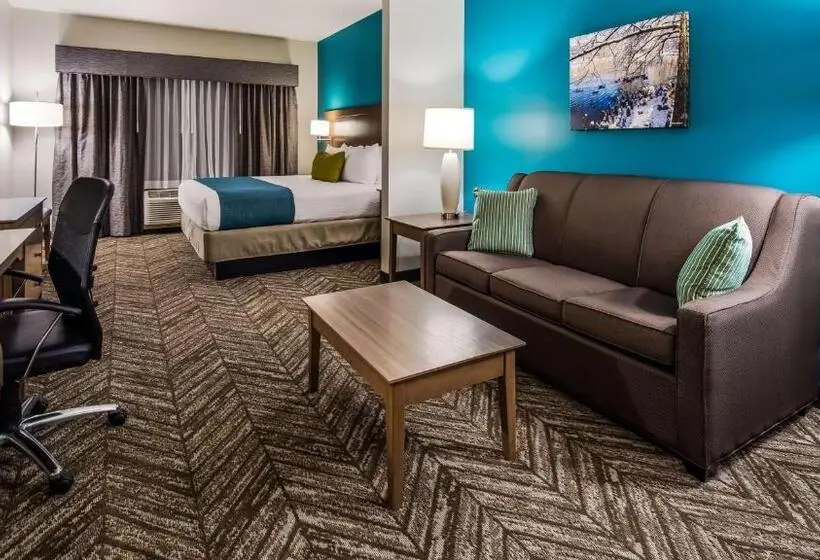 キングサイズベッドのスイートルーム, Best Western Plus Bolivar Hotel & Suites