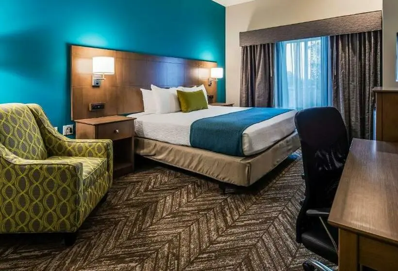 身障者適用キングサイズベッドルーム, Best Western Plus Bolivar Hotel & Suites