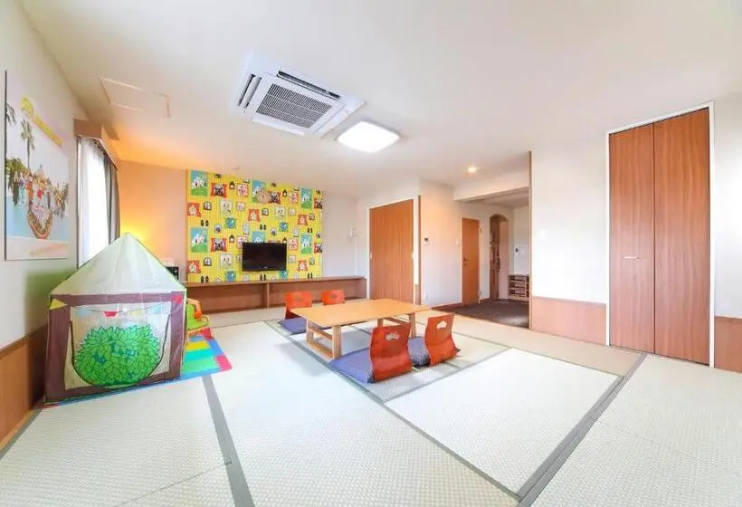 اتاق خانوادگی, Ooedo Onsen Monogatari Hotel Reoma No Mori