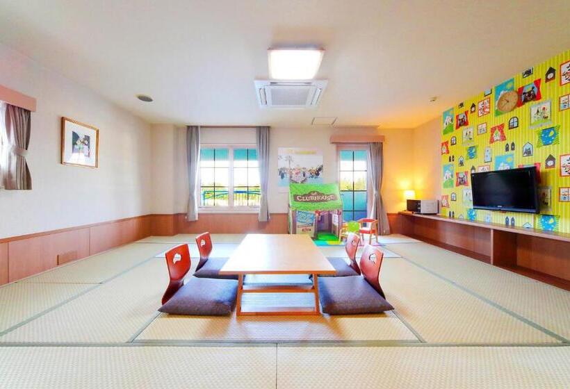 غرفة عائلية, Ooedo Onsen Monogatari Hotel Reoma No Mori