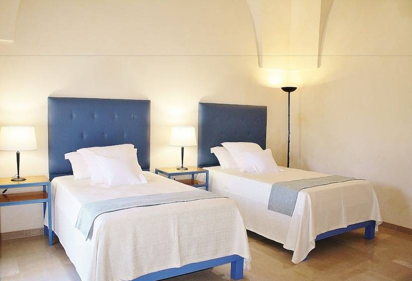 اتاق لوکس با چشم‌انداز باغ, Antica Masseria Torre Mozza