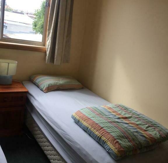 חדר סטנדרד יחיד חדר אמבטיה משותף, Narrara Backpackers Hobart