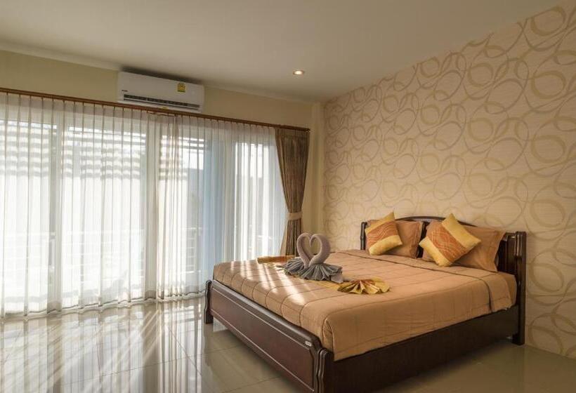 디럭스 룸 킹사이즈 침대, Alisa Krabi Hotel Sha Plus
