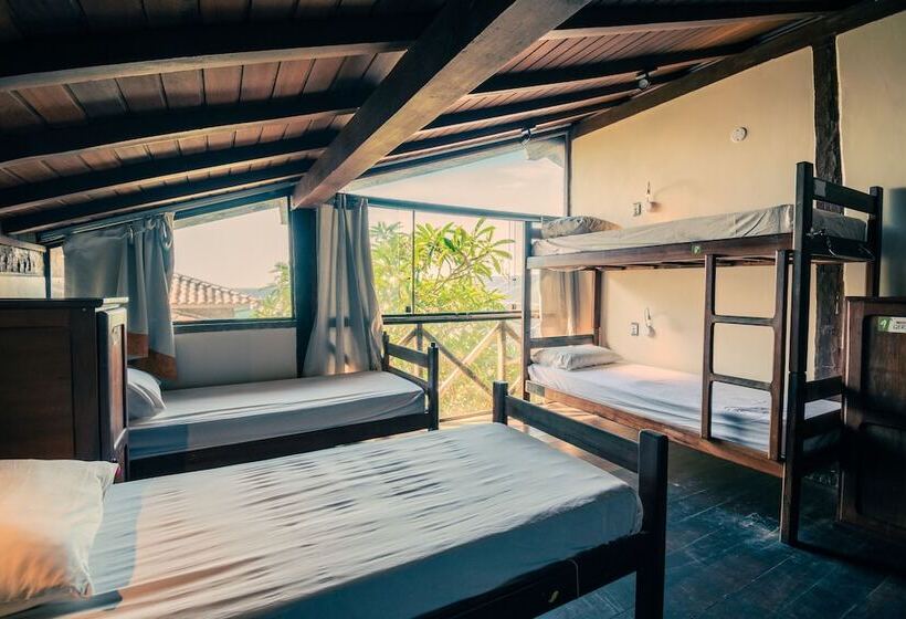 تختخواب در اتاق مشترک, Bamboo Buzios Hostel