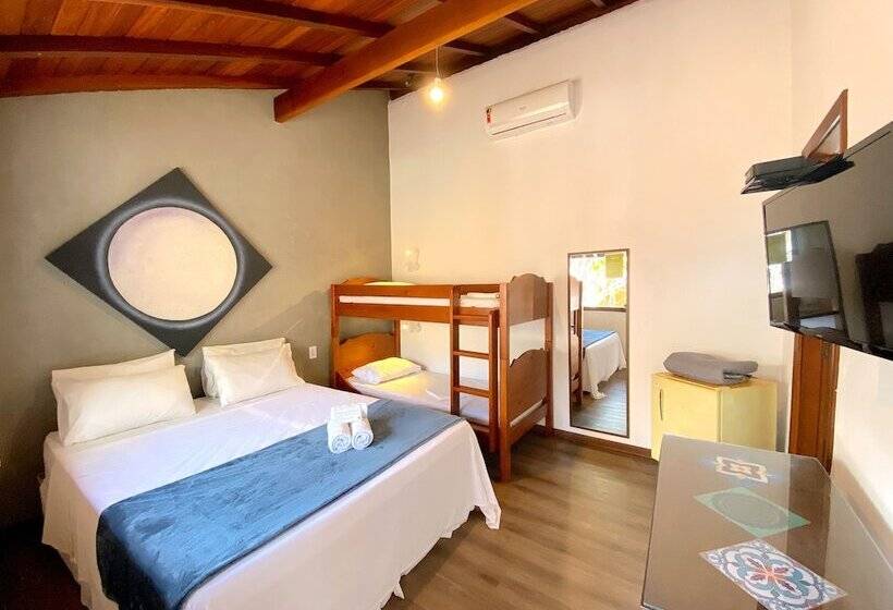 اتاق استاندارد چهار تخته, Bamboo Buzios Hostel