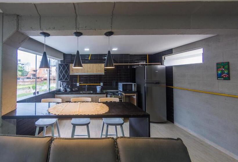 חדר דלוקס צדדי נוף לים, Bessa Golden Flats