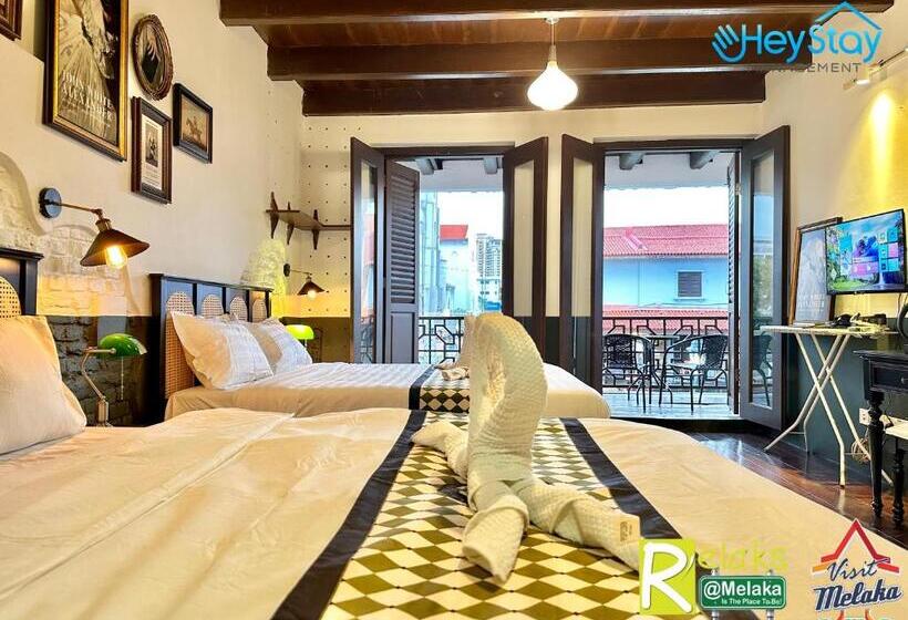 Quarto familiar vista mar, Wayfarer Guest House Malacca