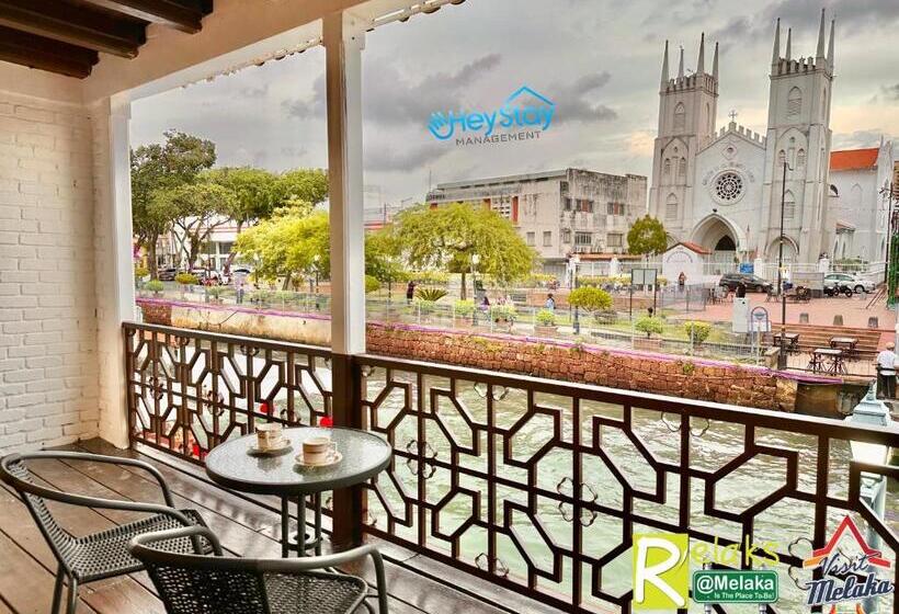 Quarto familiar vista mar, Wayfarer Guest House Malacca