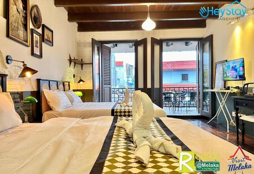 Quarto familiar vista mar, Wayfarer Guest House Malacca