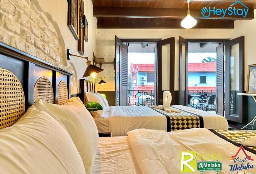 Quarto familiar vista mar, Wayfarer Guest House Malacca