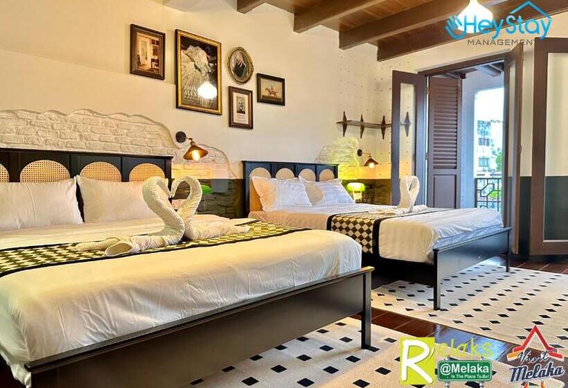 Quarto familiar vista mar, Wayfarer Guest House Malacca