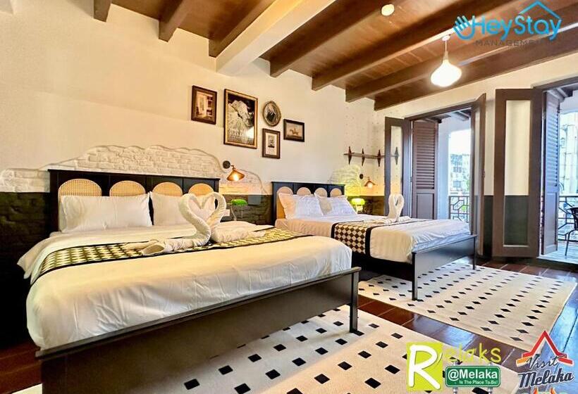 Quarto familiar vista mar, Wayfarer Guest House Malacca