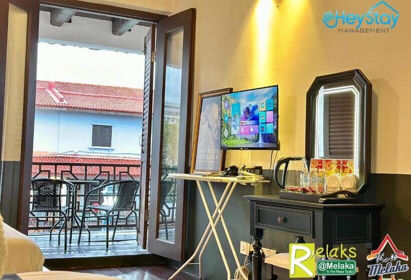 Quarto familiar vista mar, Wayfarer Guest House Malacca