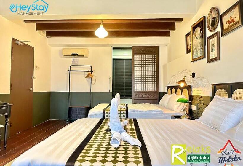 Quarto familiar vista mar, Wayfarer Guest House Malacca