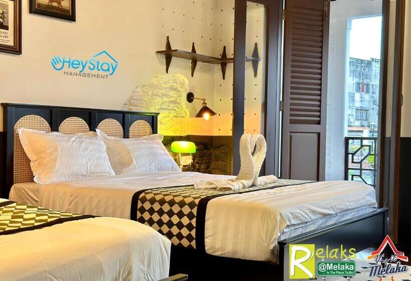 Quarto familiar vista mar, Wayfarer Guest House Malacca