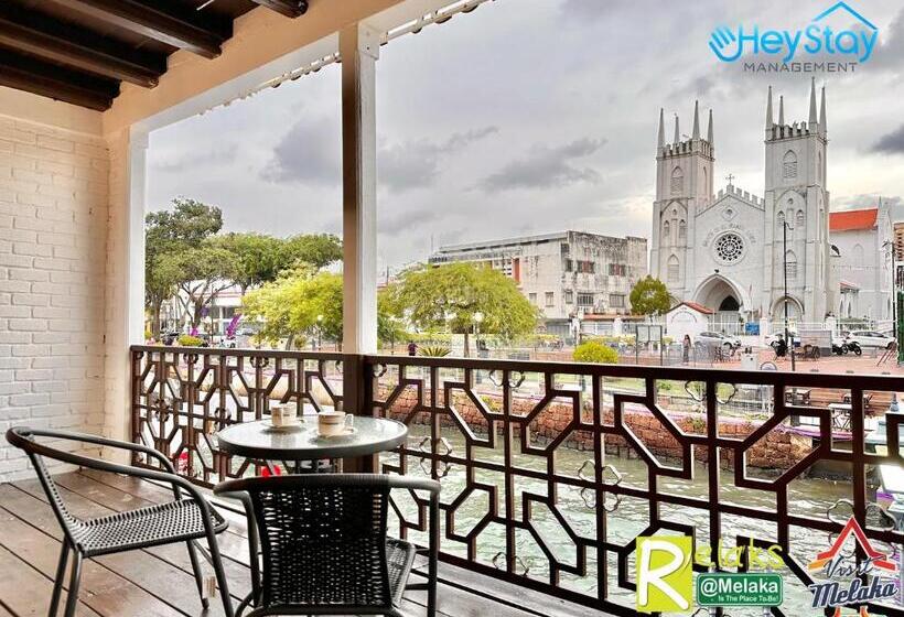 Quarto familiar vista mar, Wayfarer Guest House Malacca