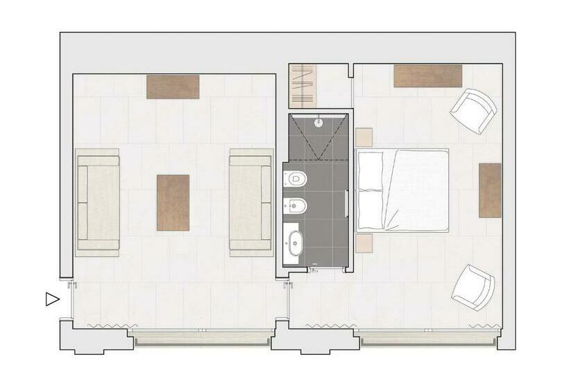 סוויטת ג'וניור, Agriturismo Corte Ruffoni