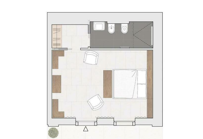 חדר סטנדרט מותאם לאדם עם מוגבלויות, Agriturismo Corte Ruffoni