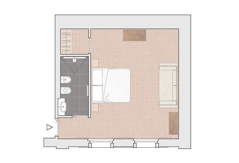 חדר סטנדרט, Agriturismo Corte Ruffoni