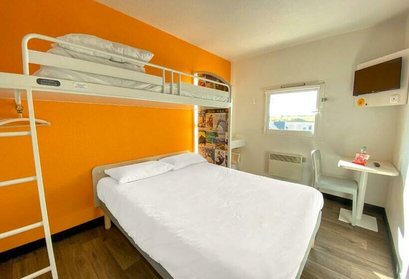 غرفة قياسية ثلاثية حمام مشترك, F1 Avranches Baie Du Mont Saint Michel