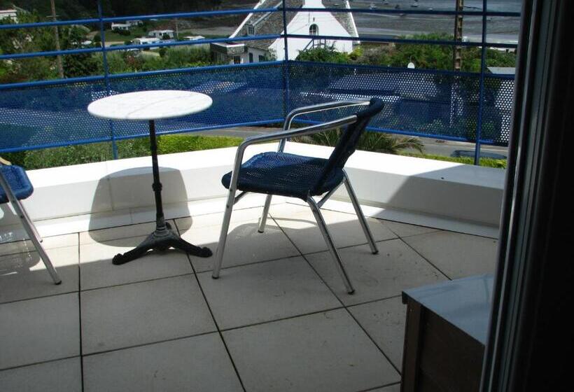 海景标准间带阳台, L Escale Evel Er Gêr