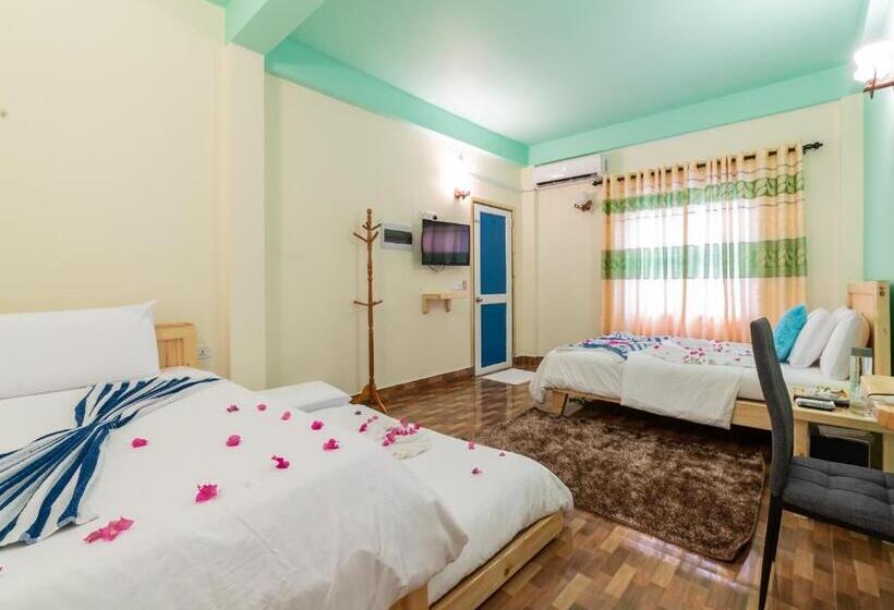 اتاق استاندارد با تخت دو نفره بزرگ, Olhumathi View Inn