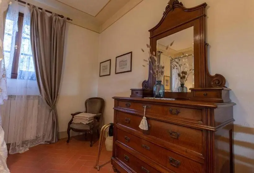 庭の見える1ベッドルームアパートメント, Podere Sant'antonio