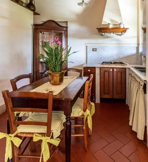 庭の見える1ベッドルームアパートメント, Podere Sant'antonio