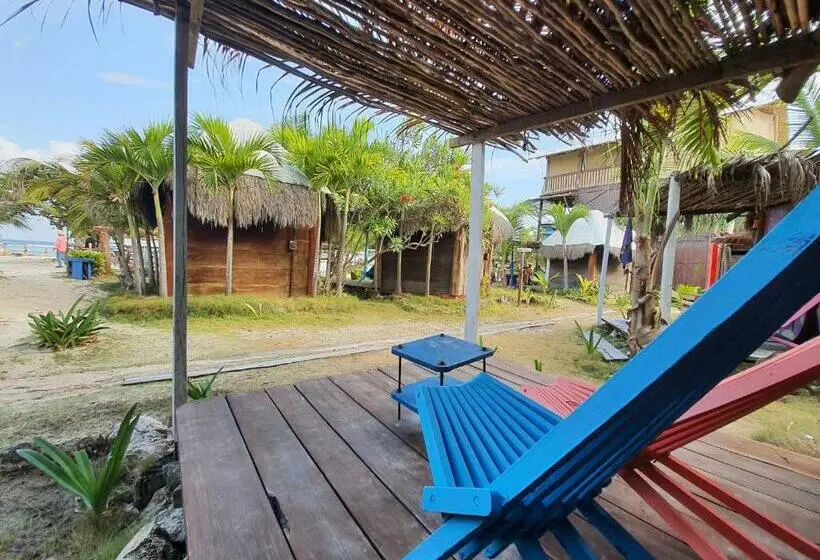バス共有のスタンダードルーム, Eco Cabañas Bluekay