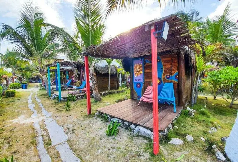 バス共有のスタンダードルーム, Eco Cabañas Bluekay