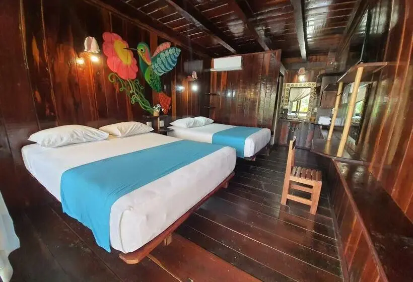 オーシャンビューデラックスルーム, Eco Cabañas Bluekay