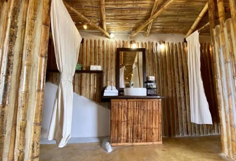 デラックスルーム, Eco Cabañas Bluekay