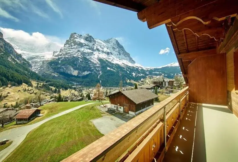 آپارتمان 1 خوابه با تراس, Gletscherblick Grindelwald