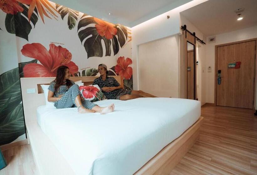 스탠다드 룸 킹사이즈 침대, Lub D Koh Samui Chaweng Beach Beachfront & Vibrant Social Vibe