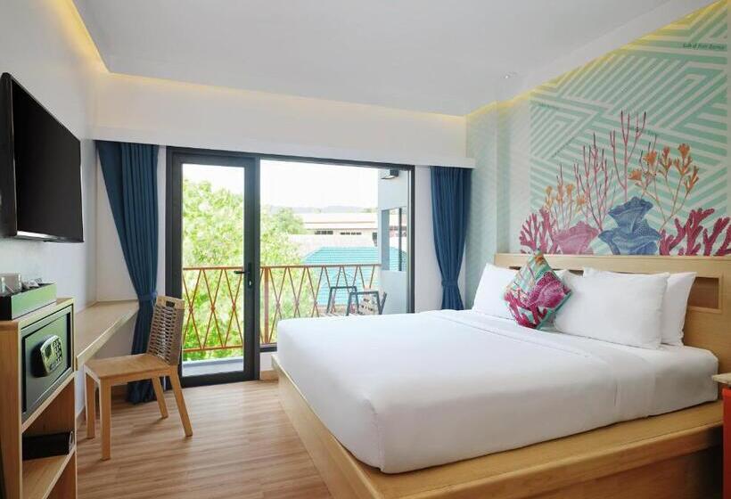 스탠다드 룸 킹사이즈 침대, Lub D Koh Samui Chaweng Beach Beachfront & Vibrant Social Vibe