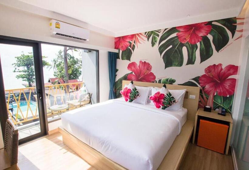 디럭스 룸 바다 전망, Lub D Koh Samui Chaweng Beach   Beachfront & Vibrant Social Vibe