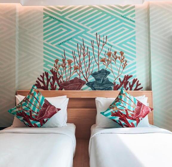 디럭스 룸, Lub D Koh Samui Chaweng Beach Beachfront & Vibrant Social Vibe