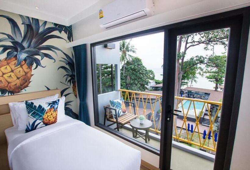 디럭스 룸 바다 전망, Lub D Koh Samui Chaweng Beach Beachfront & Vibrant Social Vibe