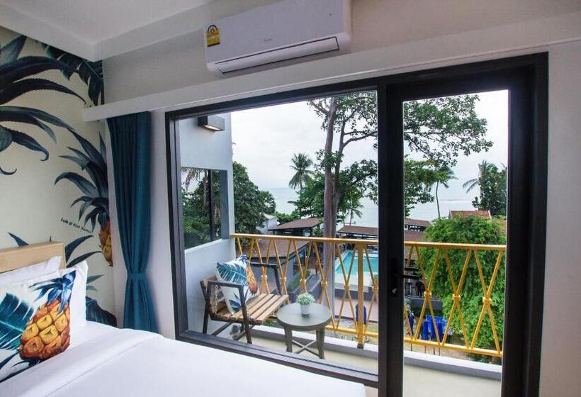 디럭스 룸 바다 전망, Lub D Koh Samui Chaweng Beach   Beachfront & Vibrant Social Vibe